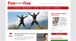 Desktop Screenshot of fivepointfive.org